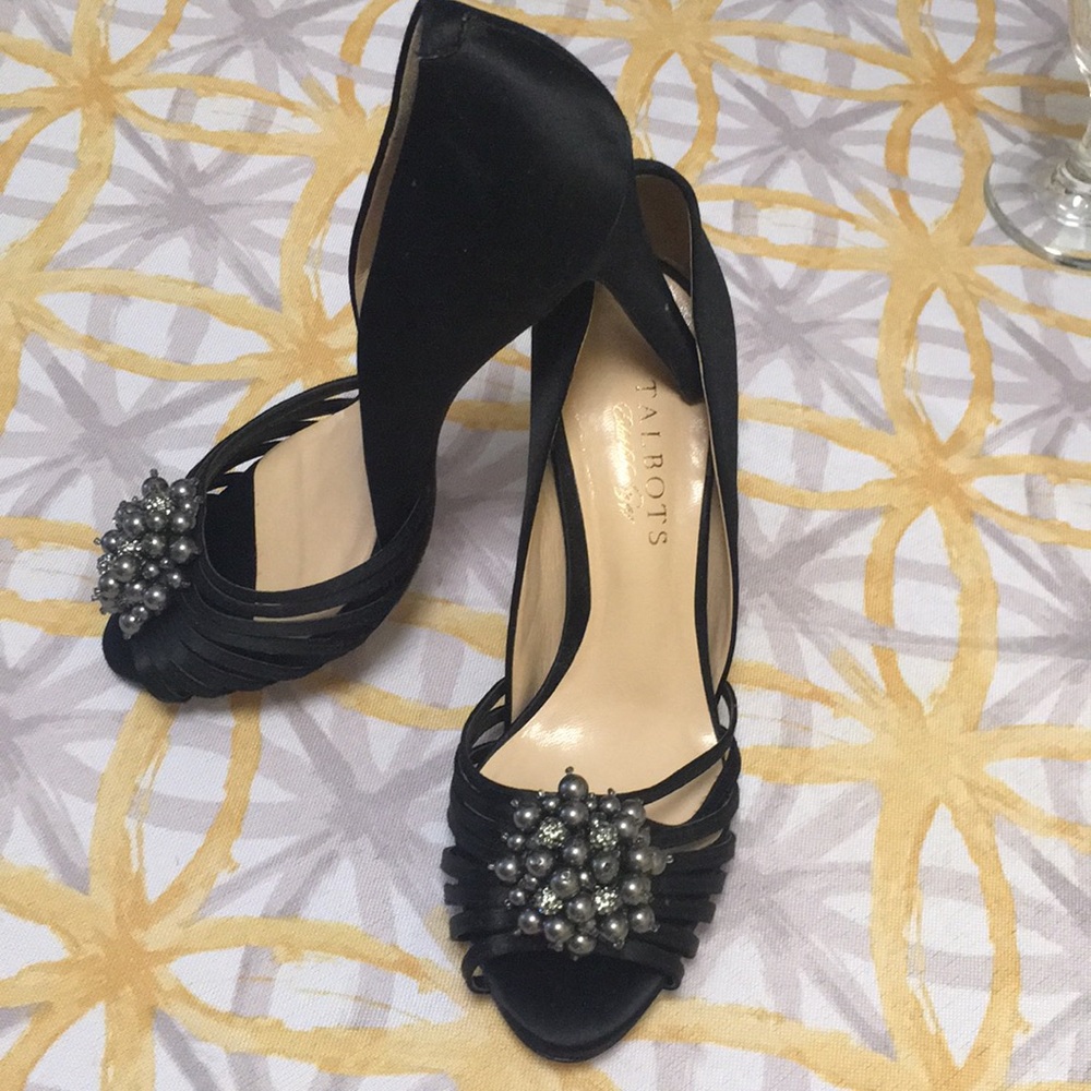 Talbots Peep Toe Heels
